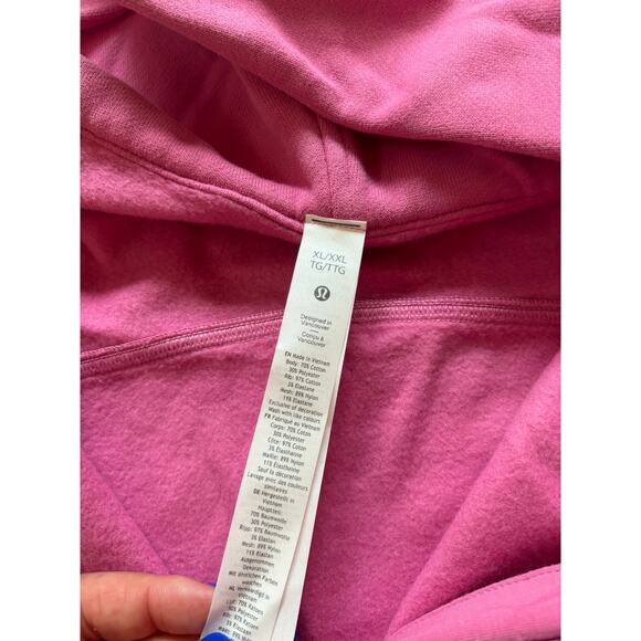 NWT Lululemon Scuba Oversized 1/2 Zip Hoodie PBOL Sz XL/XXL - Picture 5 of 7